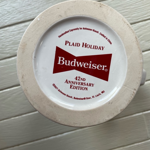 Budweiser 2021 Gold Wholesaler Holiday Stein - Rare - Picture 6 of 6